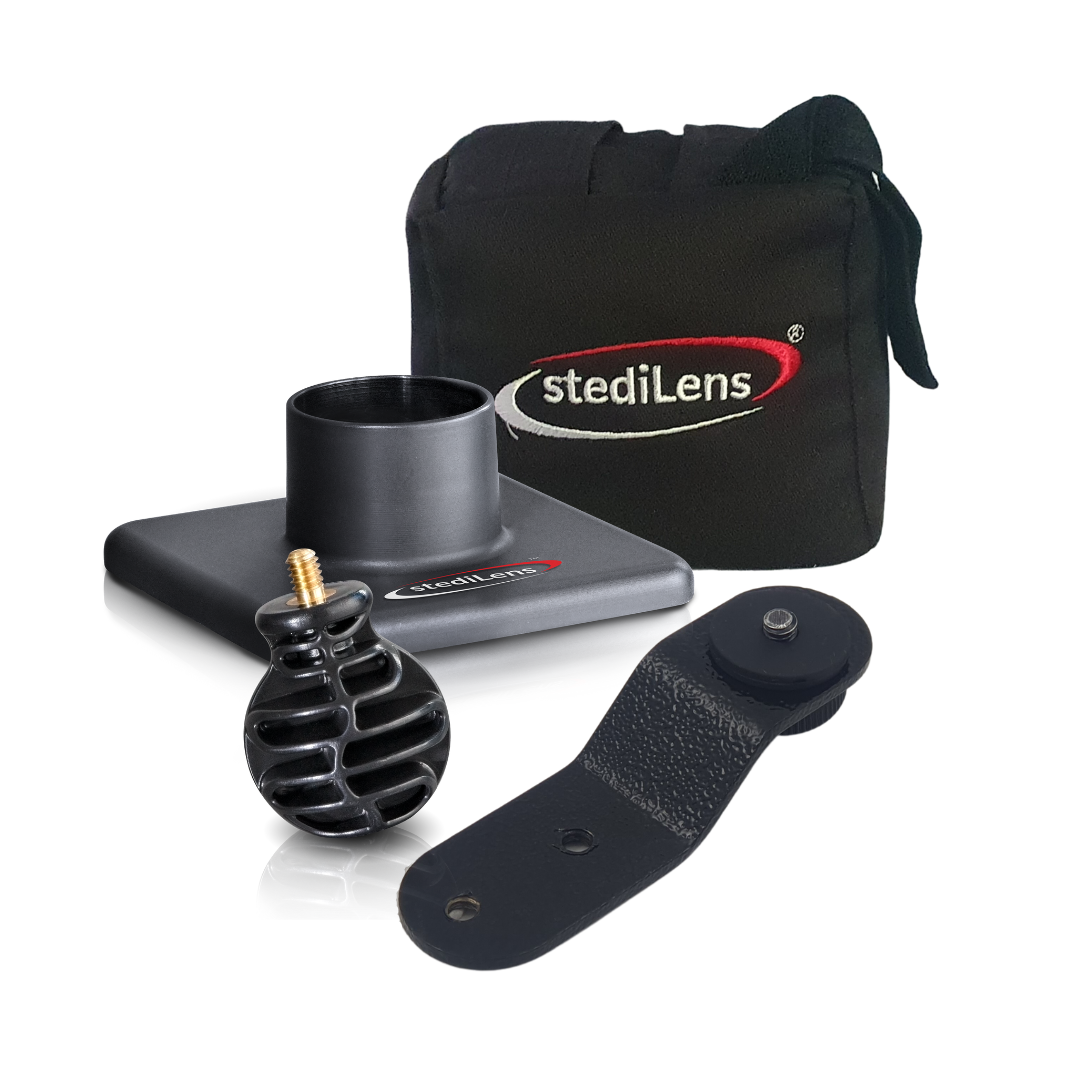 StediLens Combo 8 | Window, Base, Beanbag & Camera Tripod Bracket