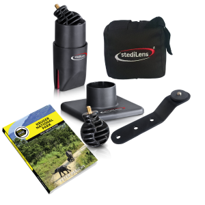 Combo 9| Car Window Mount, Gimbal Like Base Support , Beanbag & Camera Bracket + Kruger National Park Guide Book